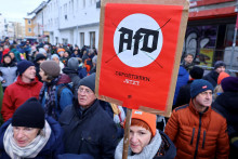 Nemci protestujú proti AfD. FOTO: Reuters