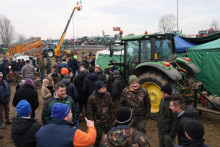 Talianski farmári protestujú proti poľnohospodárskej politike Európskej únie. FOTO: Reuters