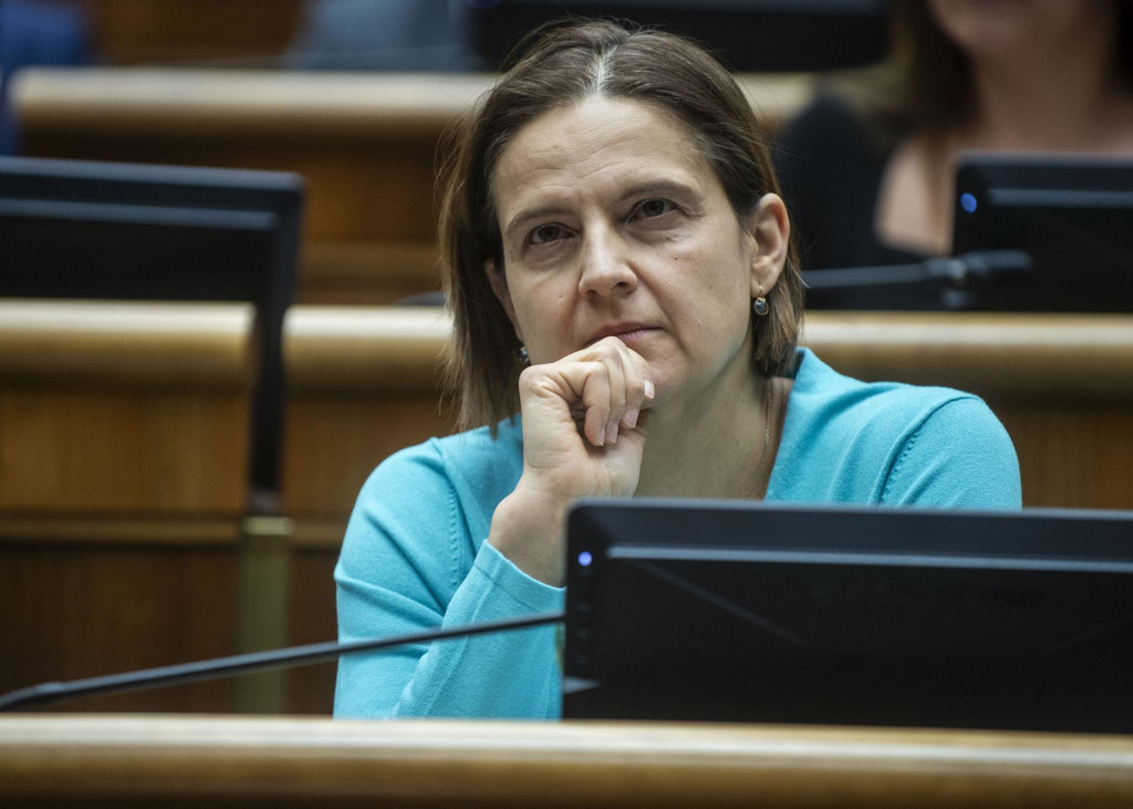 Poslankyňa N&aacute;rodnej rady M&aacute;ria Kol&iacute;kov&aacute;. FOTO: TASR/Jakub Kotian