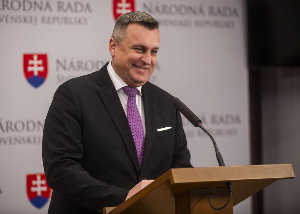 Podpredseda Národnej rady a predseda SNS Andrej Danko. FOTO: TASR/Jakub Kotian