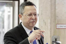 Minister financií Ladislav Kamenický (Smer-SD). FOTO: TASR/Dano Veselský