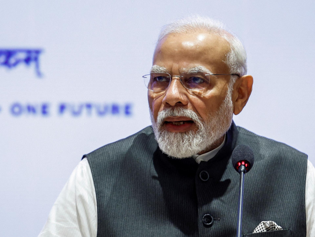 Na snímke premiér Indie Naréndra Módí. FOTO: Reuters