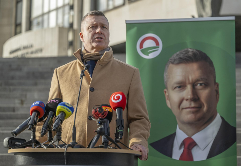 Kandidát na prezidenta Krisztián Forró. FOTO: TASR/Martin Baumann