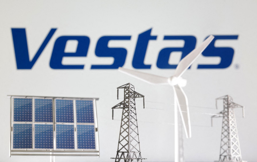 Logo spoločnosti Vestas. FOTO: Reuters