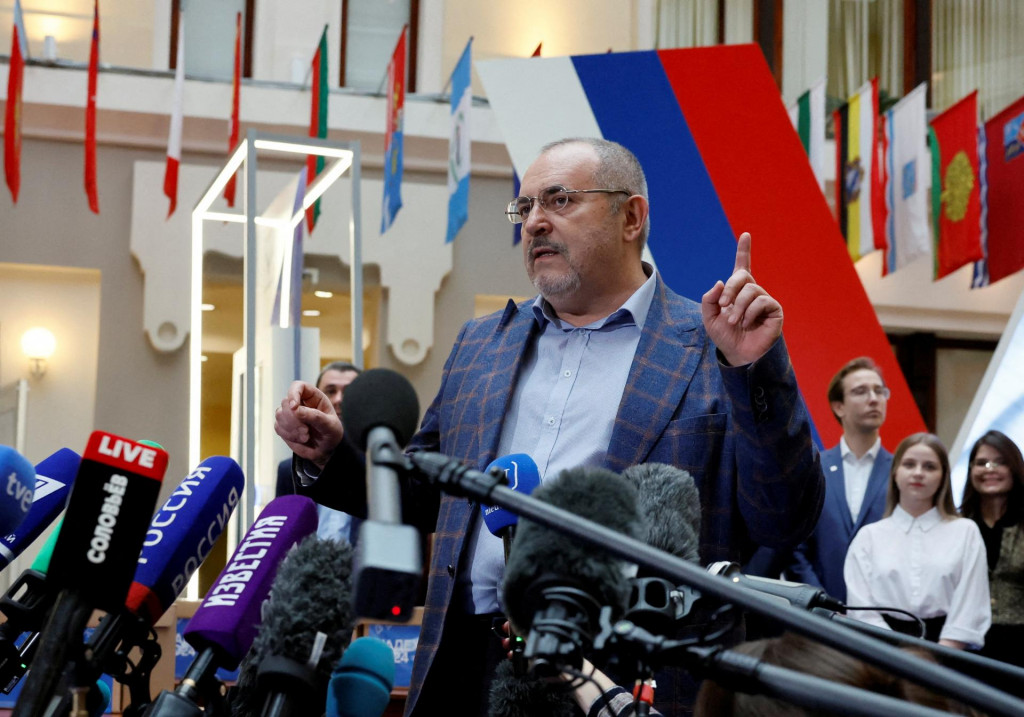 Ruský politik Boris Naděždin. FOTO: Reuters