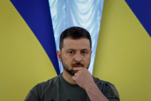 Ukrajinský prezident Volodymyr Zelenskyj. FOTO: REUTERS