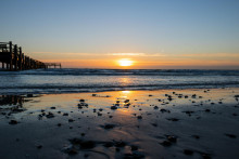 Západ slnka pri mori FOTO: Flickr