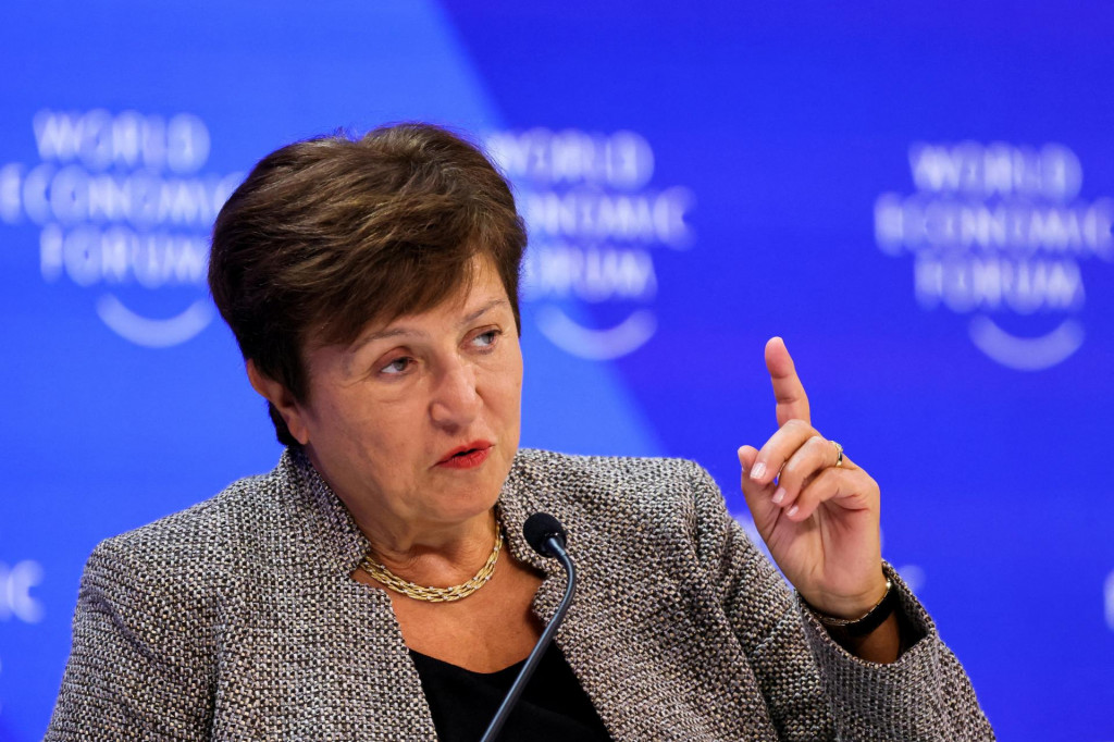 Šéfka Medzinárodného menového fondu (MMF) Kristalina Georgievová. FOTO: Reuters