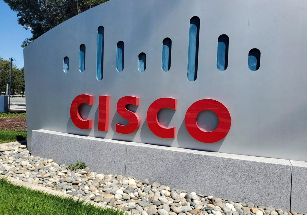 Americký výrobca sieťových zariadení Cisco. FOTO: Reuters