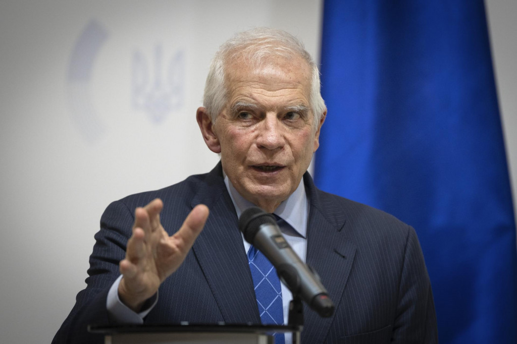Šéf diplomacie Európskej únie Josep Borrell. FOTO: TASR/AP
