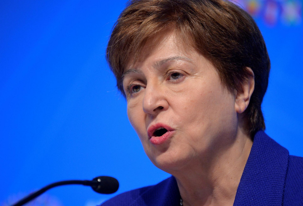 Generálna riaditeľka Medzinárodného menového fondu Kristalina Georgievová. FOTO: REUTERS