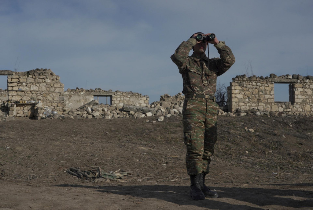 Arménsky vojak. FOTO: Reuters