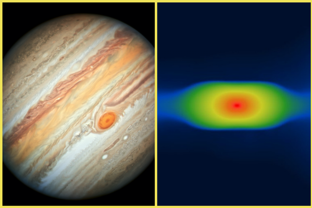 Zem síce nie je plochá, ale Jupiter kedysi mohol byť.