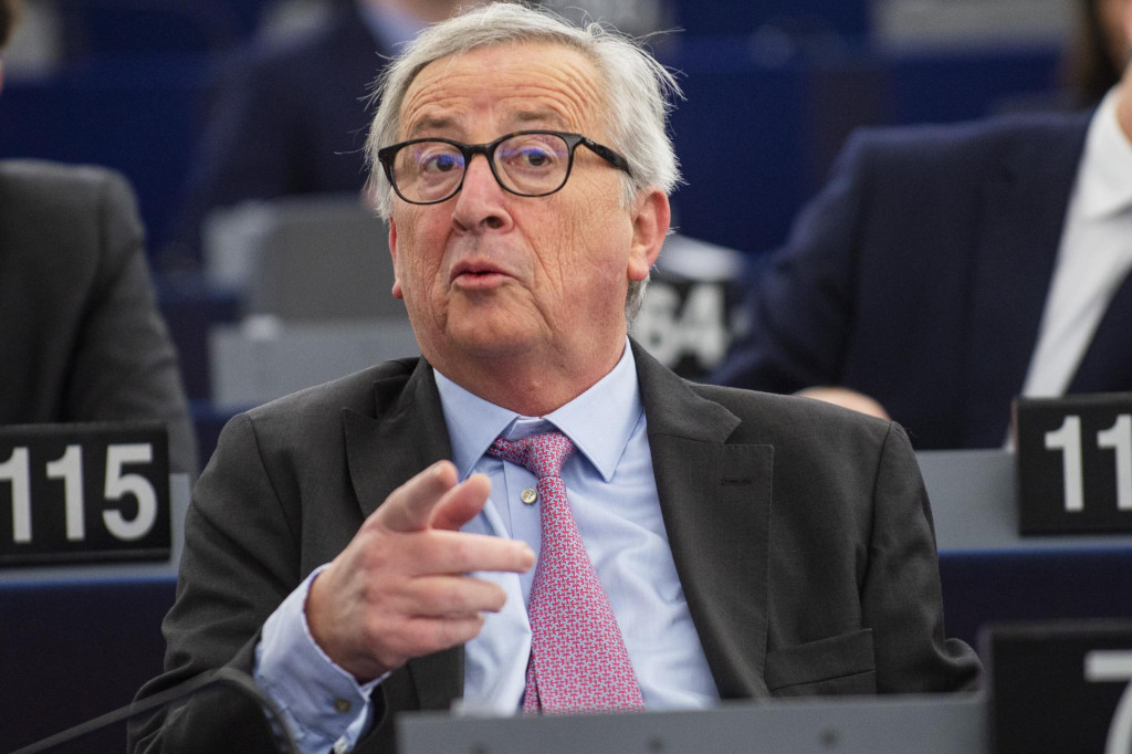 Nápad vybudovať spoločnú európsku armádu priniesol ešte v roku 2015 eurokomisár Jean-Claude Juncker. FOTO: TASR/Jakub Kotian