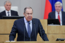 Ruský minister zahraničných vecí Sergej Lavrov. FOTO: TASR/AP