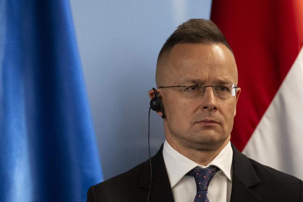 Maďarský minister zahraničných vecí Péter Szijjártó. FOTO TASR/AP

