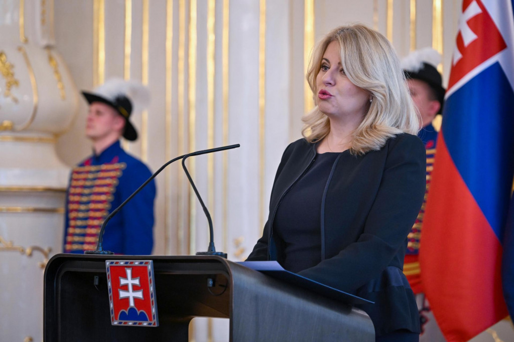 Prezidentka Zuzana Čaputov&aacute;. FOTO: TASR/Pavol Zachar