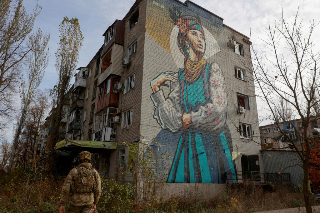 Avdijivka ležiaca neďaleko Donecka na východe Ukrajiny je v ohnisku tvrdých bojov už niekoľko mesiacov. FOTO: Reuters