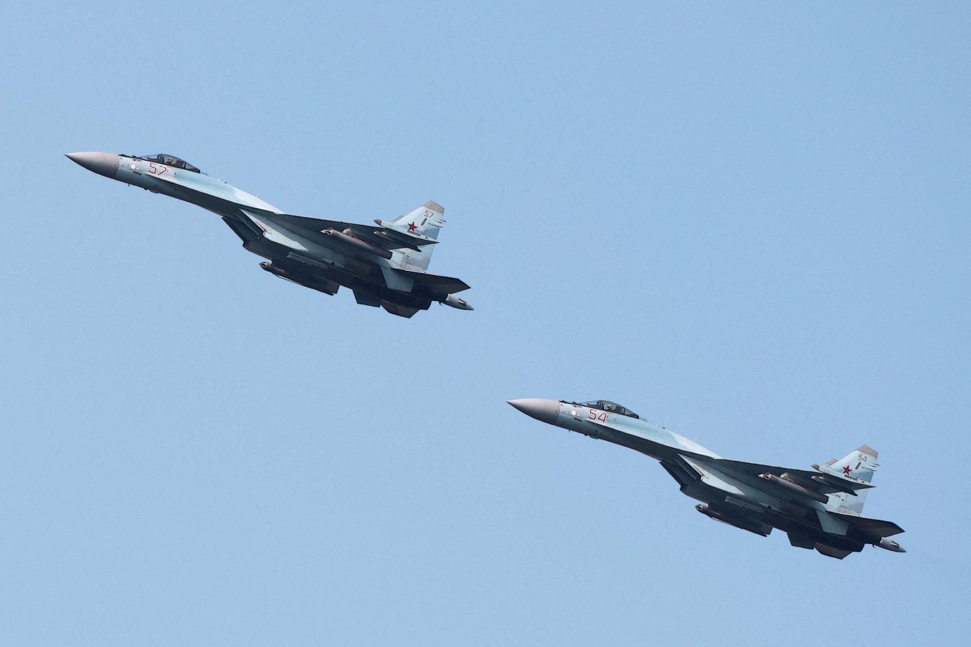 Ukrajina hlási zostrelenie troch ruských bojových lietadiel
