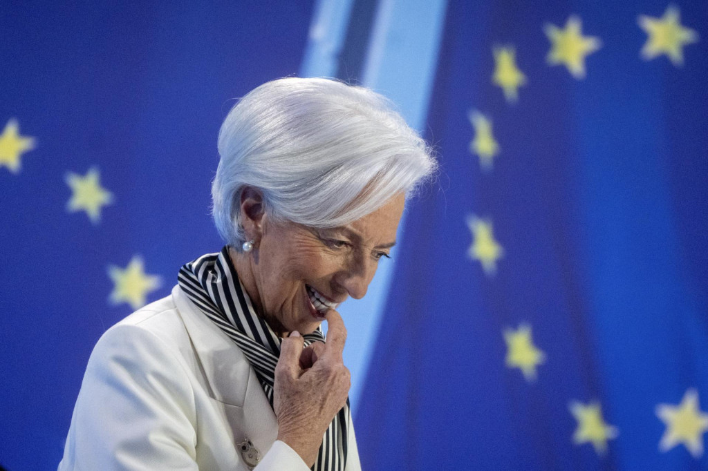 Šéfka Európskej centrálne banky Christine Lagardová. FOTO: Reuters