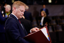 Britský minister obrany Grant Shapps. FOTO: Reuters