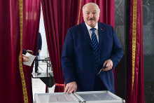 Bieloruský prezident Alexander Lukašenko. FOTO:TASR/AP