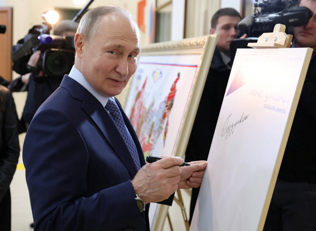 Víťazstvo Vladimira Putina v marcových prezidentských voľbách v Rusku sa považuje prakticky za istú vec. FOTO: Reuters