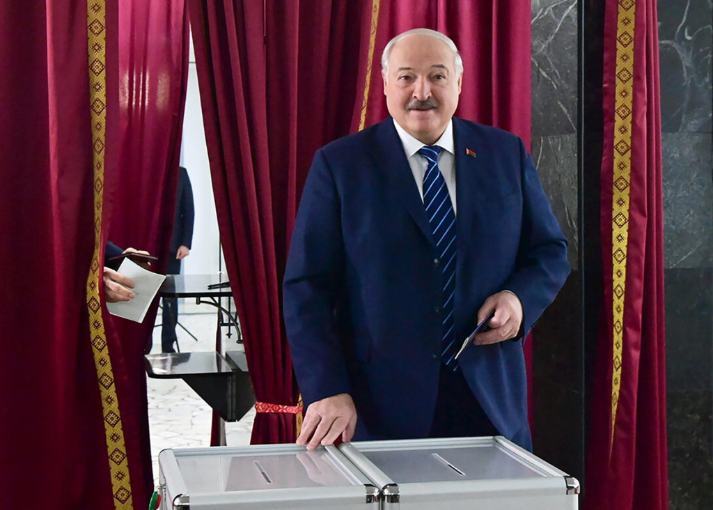 Bieloruský prezident Alexander Lukašenko. FOTO:TASR/AP