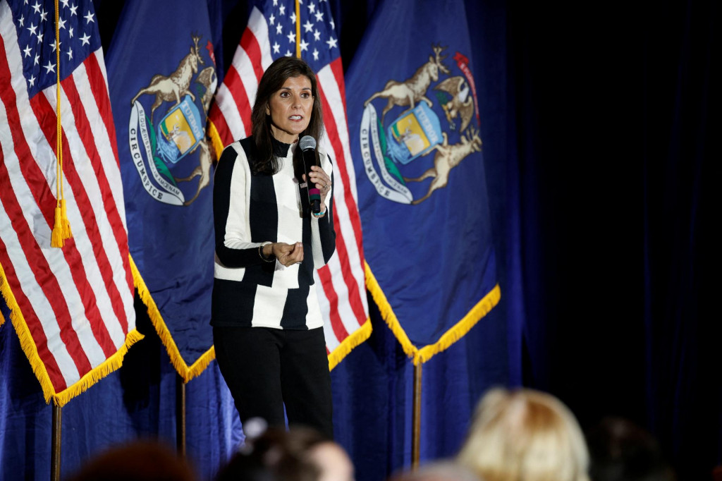 Bývalá americká veľvyslankyňa pri OSN Nikki Haleyová. FOTO: Reuters