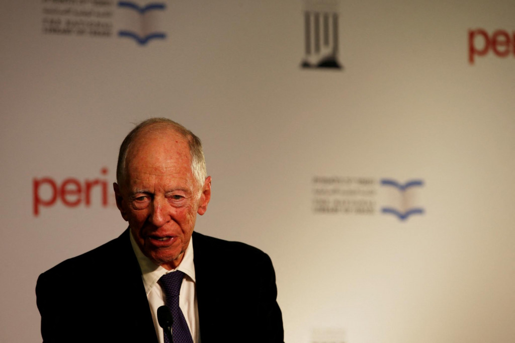 Lord Jacob Rothschild v roku 2017. FOTO: REUTERS