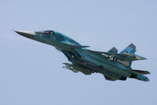 Ruský bombardér Su-34. FOTO: Reuters