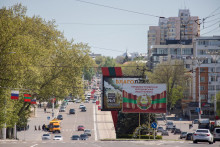 Tiraspol v moldavskom separatistickom regióne Podnestersko. FOTO: Reuters