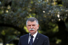 Predseda maďarského parlamentu László Kövér. FOTO: Reuters