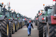 Demonštrujúci farmári FOTO: Flickr