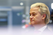 Kontroverzný Geert Wilders, šéf krajne pravicovej Strany slobody. FOTO: Reuters