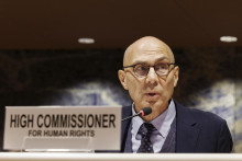 Vysoký komisár OSN pre ľudské práva Volker Türk. FOTO: TASR/AP