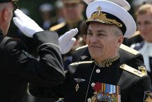 Admirál ruského námorníctva Viktor Sokolov. FOTO: Reuters