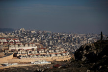 Izraelská osada Efrat na okupovanom Západnom brehu Jordánu. FOTO: Reuters