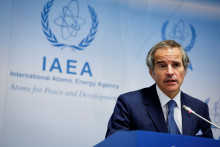 Generálny riaditeľ Medzinárodnej agentúry pre atómovú energiu Rafael Grossi. FOTO: Reuters
