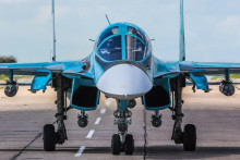 Ruský bombardér Suchoj Su-34. FOTO: Profimedia