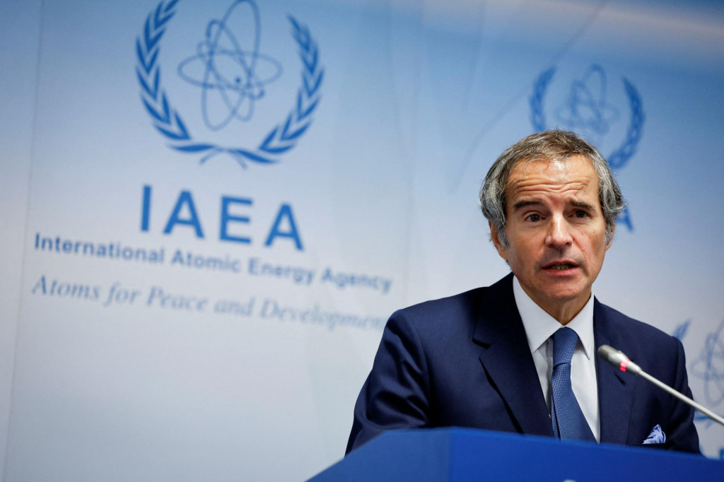 Generálny riaditeľ Medzinárodnej agentúry pre atómovú energiu Rafael Grossi. FOTO: Reuters