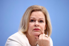 Nemecká spolková ministerka vnútra Nancy Faeserová. FOTO: Reuters