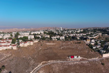 Židovská osada Maale Adumim na Izraelom okupovanom Západnom brehu Jordánu. FOTO: Reuters