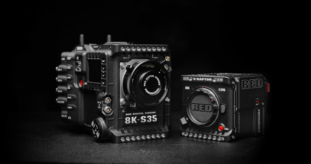 Filmové kamery RED V-RAPTOR XL 8K S35 a V-RAPTOR 8K S35 FOTO: RED.COM, LLC.