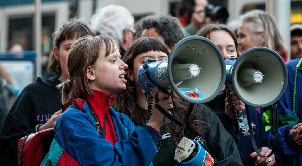 Protestujúci FOTO: Flickr