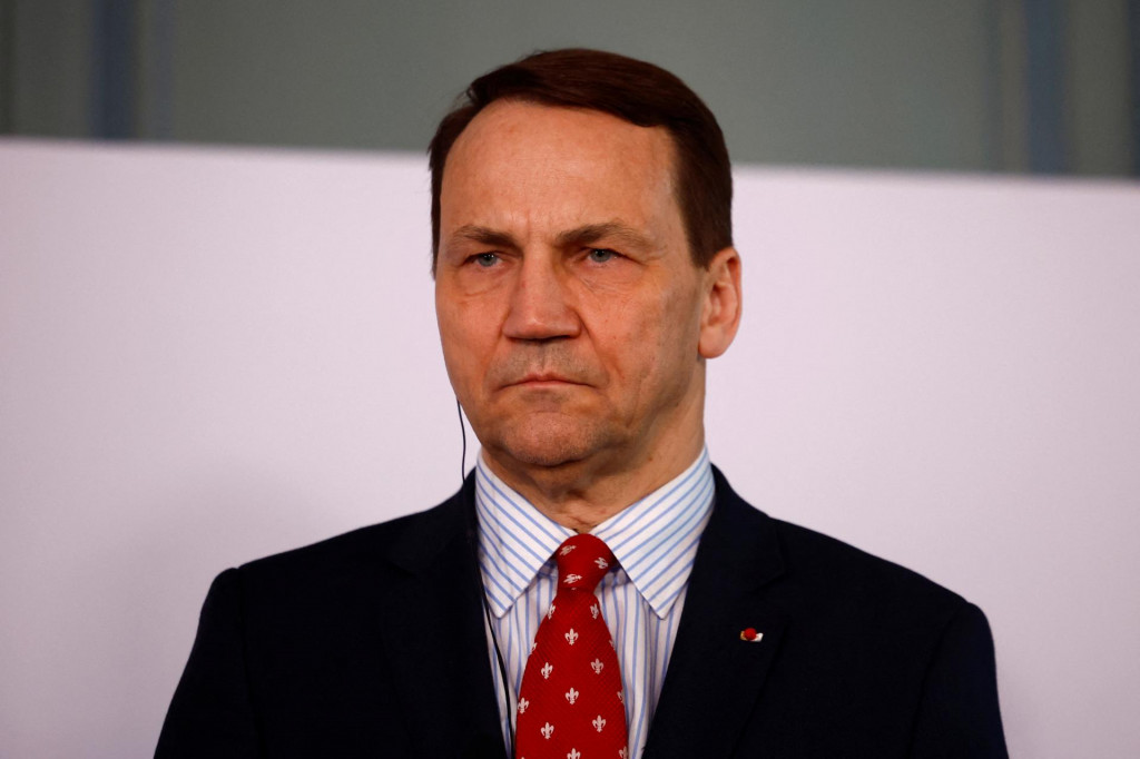 Poľský minister zahraničia Radoslaw Sikorski. FOTO: Reuters
