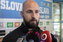 Čelný predstaviteľ Slovana Ivan Kmotrík verí, že v najbližších rokoch sa klub ešte viac etabluje aj na medzinárodnej pohárovej scéne. FOTO: TASR/M. Baumann