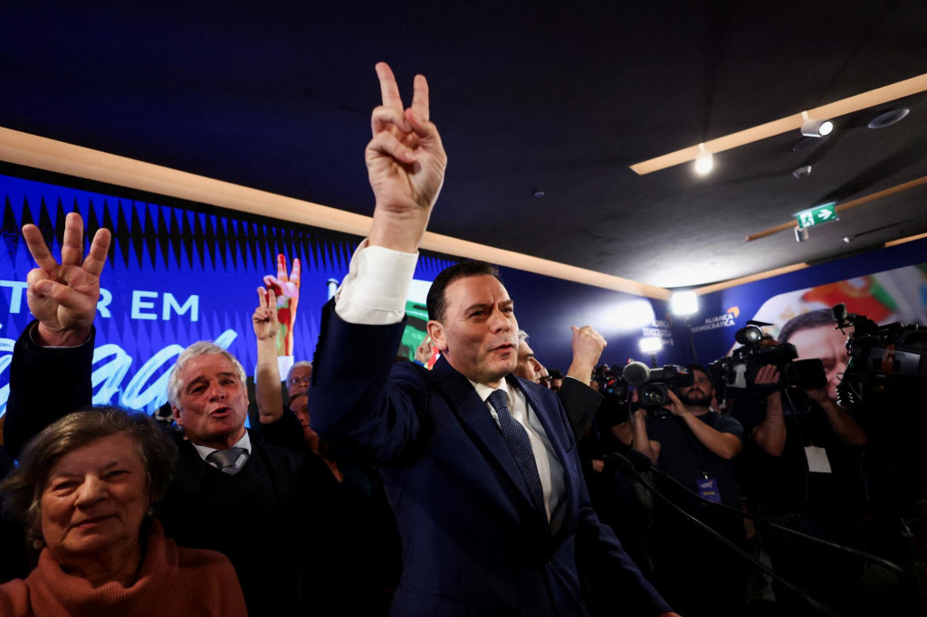 Líder Demokratickej aliancie Luis Montenegro. FOTO: Reuters