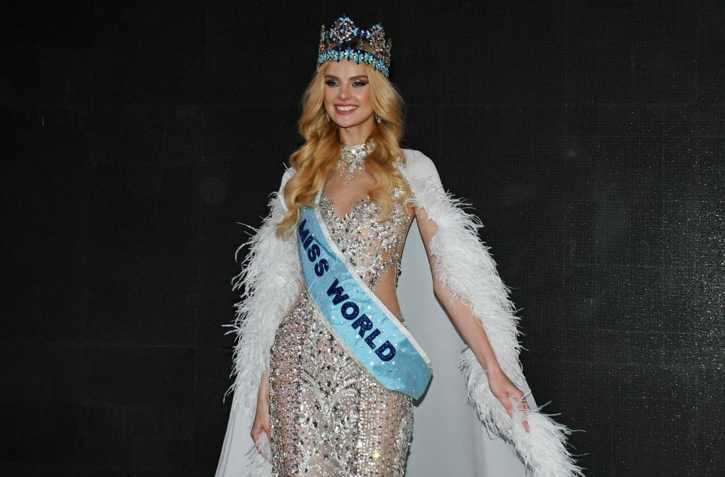 Nová Miss World Krystyna Pyszkova.