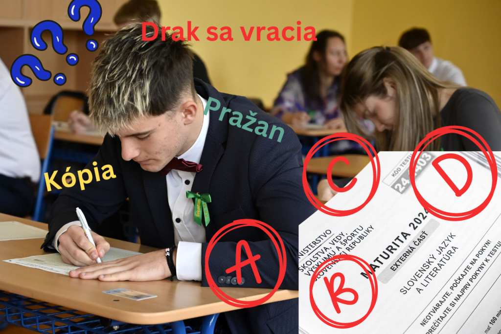 Maturita zo slovenčiny.